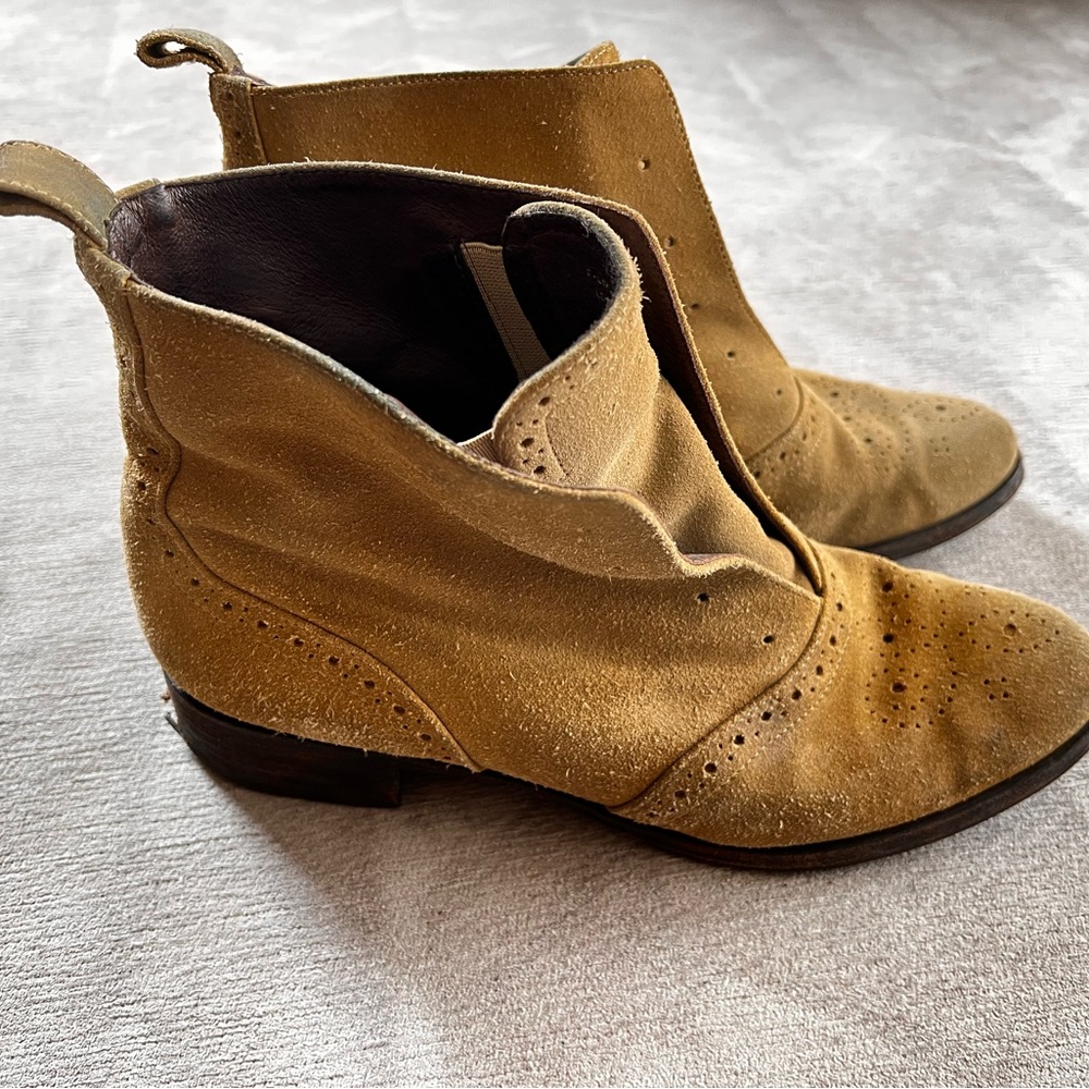 Elizabeth & James leather/suede booties - Picture 2 of 5